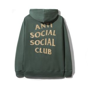 Anti Social Social Club 'Blinded Green' Hoodie L